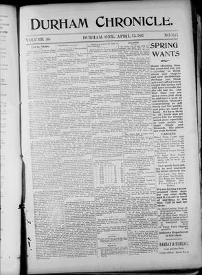 Durham Chronicle (1867), 15 Apr 1897