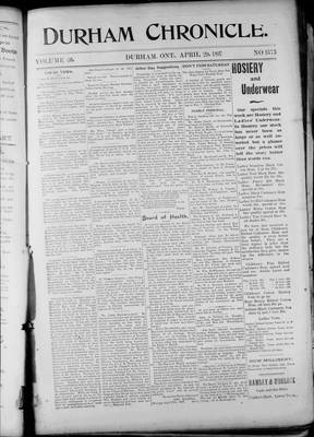 Durham Chronicle (1867), 29 Apr 1897