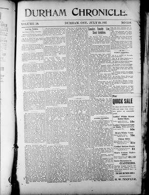 Durham Chronicle (1867), 29 Jul 1897