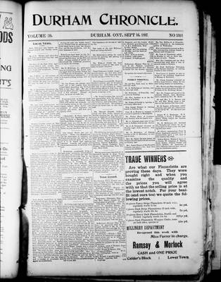 Durham Chronicle (1867), 16 Sep 1897