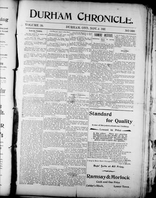 Durham Chronicle (1867), 4 Nov 1897