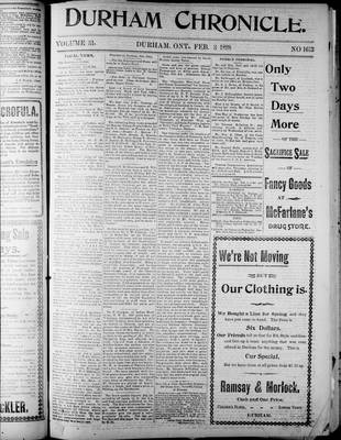 Durham Chronicle (1867), 3 Feb 1898