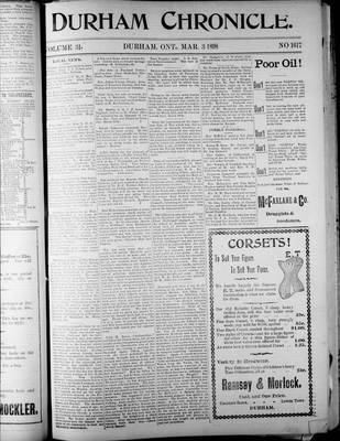 Durham Chronicle (1867), 3 Mar 1898