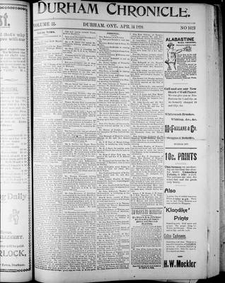 Durham Chronicle (1867), 14 Apr 1898