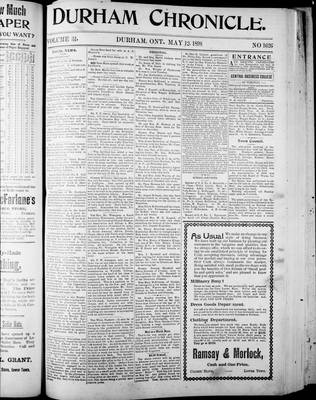 Durham Chronicle (1867), 12 May 1898