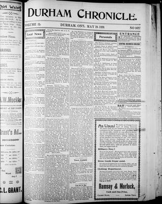 Durham Chronicle (1867), 19 May 1898