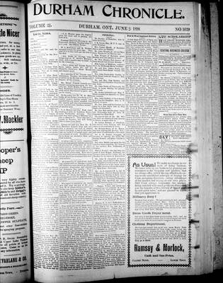 Durham Chronicle (1867), 2 Jun 1898