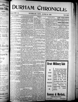 Durham Chronicle (1867), 16 Jun 1898