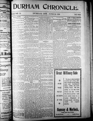 Durham Chronicle (1867), 23 Jun 1898