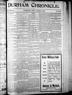 Durham Chronicle (1867), 30 Jun 1898