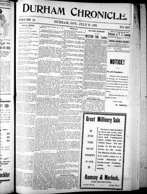 Durham Chronicle (1867), 21 Jul 1898