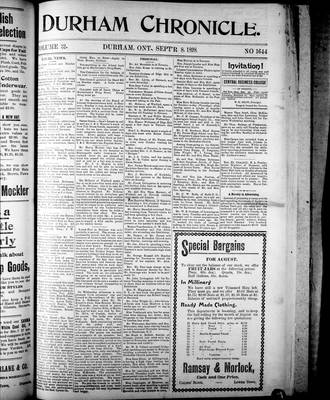 Durham Chronicle (1867), 8 Sep 1898