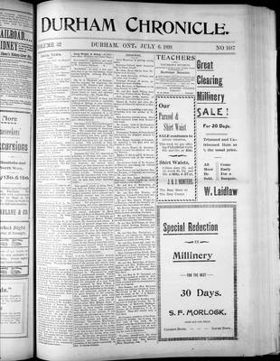 Durham Chronicle (1867), 6 Jul 1899