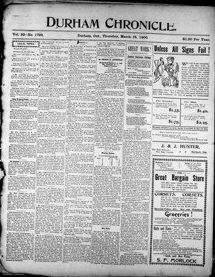 Durham Chronicle (1867), 15 Mar 1900