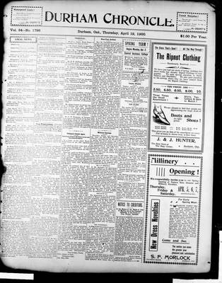 Durham Chronicle (1867), 12 Apr 1900