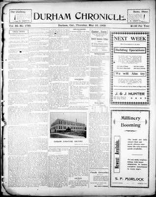 Durham Chronicle (1867), 10 May 1900