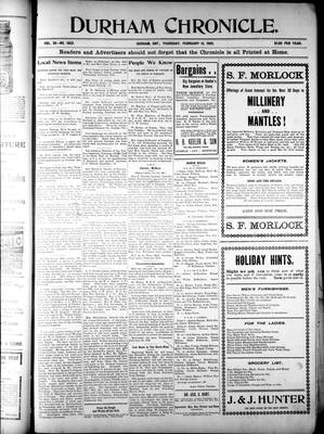 Durham Chronicle (1867), 13 Feb 1902