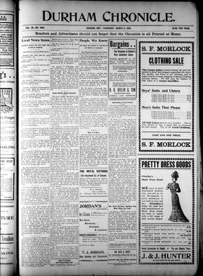 Durham Chronicle (1867), 6 Mar 1902