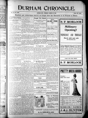 Durham Chronicle (1867), 20 Mar 1902