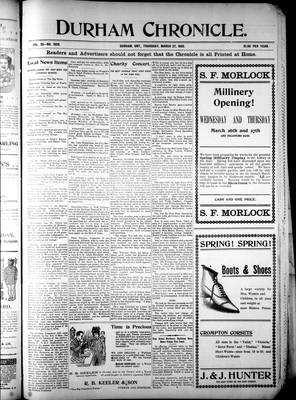 Durham Chronicle (1867), 27 Mar 1902