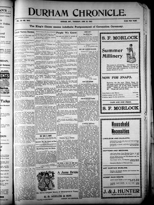 Durham Chronicle (1867), 26 Jun 1902