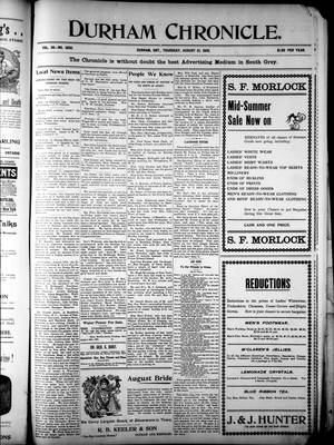 Durham Chronicle (1867), 21 Aug 1902