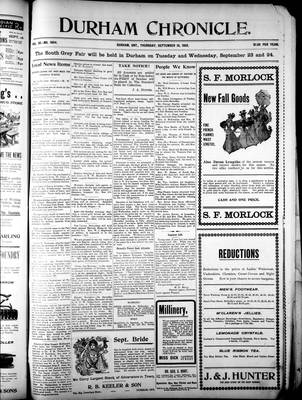 Durham Chronicle (1867), 18 Sep 1902