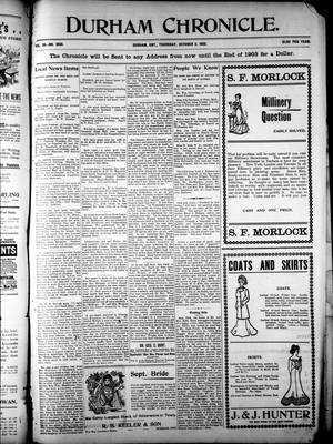 Durham Chronicle (1867), 2 Oct 1902