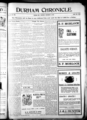 Durham Chronicle (1867), 13 Nov 1902