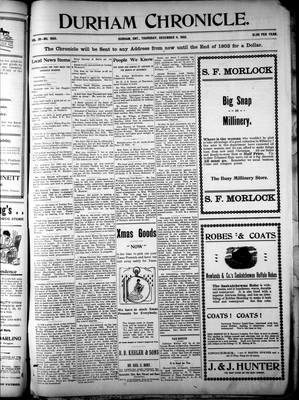 Durham Chronicle (1867), 4 Dec 1902