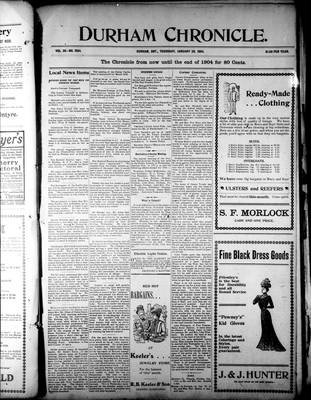 Durham Chronicle (1867), 28 Jan 1904