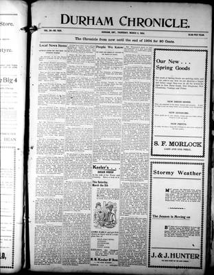 Durham Chronicle (1867), 3 Mar 1904