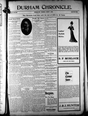 Durham Chronicle (1867), 4 Aug 1904