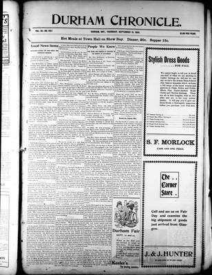 Durham Chronicle (1867), 15 Sep 1904