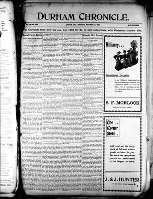 Durham Chronicle (1867), 17 Nov 1904