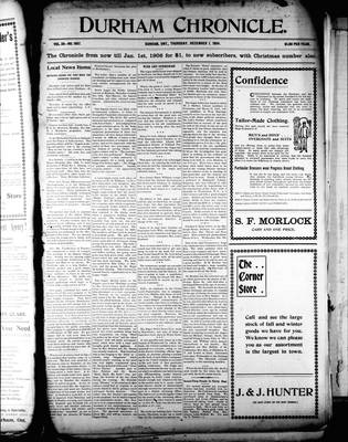 Durham Chronicle (1867), 1 Dec 1904