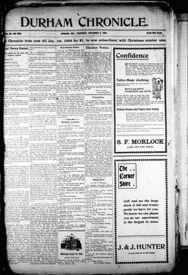 Durham Chronicle (1867), 8 Dec 1904