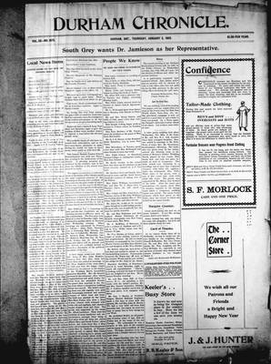 Durham Chronicle (1867), 5 Jan 1905