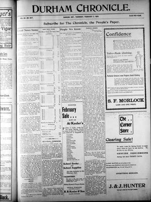 Durham Chronicle (1867), 2 Feb 1905