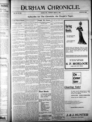 Durham Chronicle (1867), 9 Mar 1905