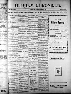 Durham Chronicle (1867), 23 Mar 1905