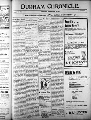 Durham Chronicle (1867), 25 May 1905