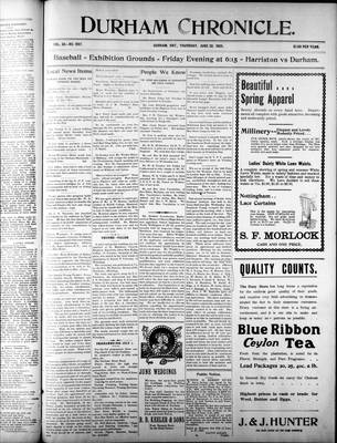 Durham Chronicle (1867), 22 Jun 1905