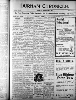 Durham Chronicle (1867), 29 Jun 1905