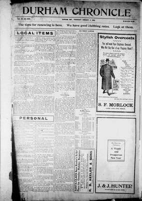 Durham Chronicle (1867), 4 Jan 1906