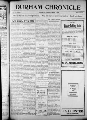 Durham Chronicle (1867), 11 Jan 1906