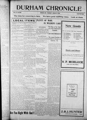 Durham Chronicle (1867), 25 Jan 1906