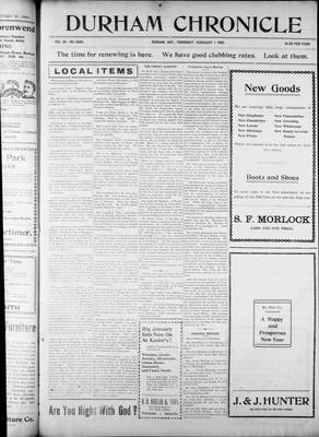 Durham Chronicle (1867), 1 Feb 1906