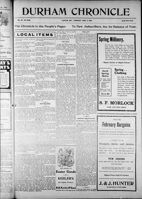 Durham Chronicle (1867), 5 Apr 1906