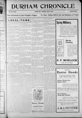 Durham Chronicle (1867), 26 Apr 1906